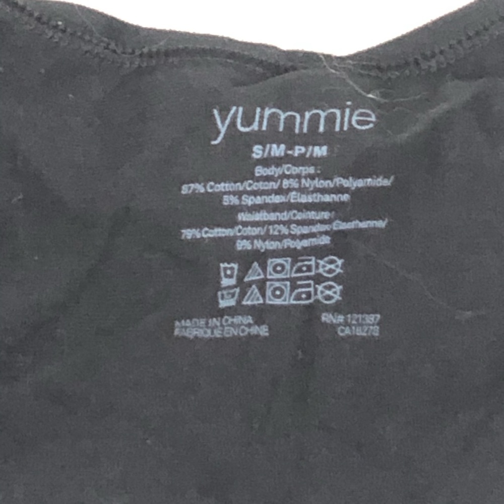 Yummie Cotton Seamless Shapewear V Neck Tank - Picture 5 of 12